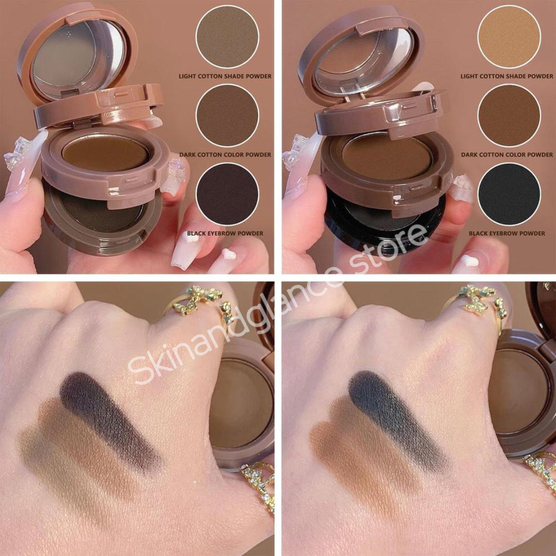 3 In 1 Smokey Eye Makeup Kit