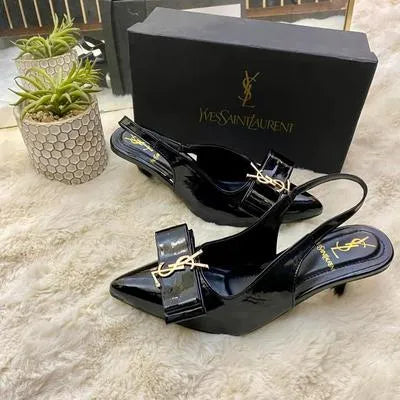 Fancy Women's Rexine Heels - 1 Pcs Available in Black