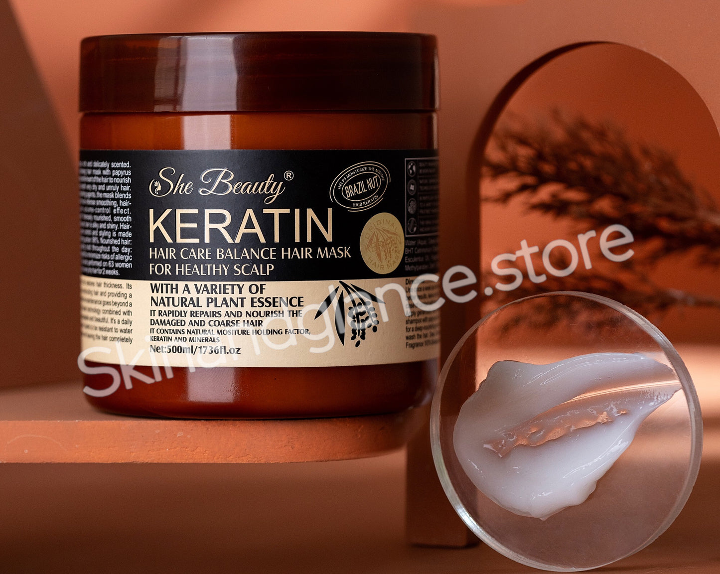 Keratin Original Hair Care Balance Mask And Treatment For Healthy Scalp – 500ml