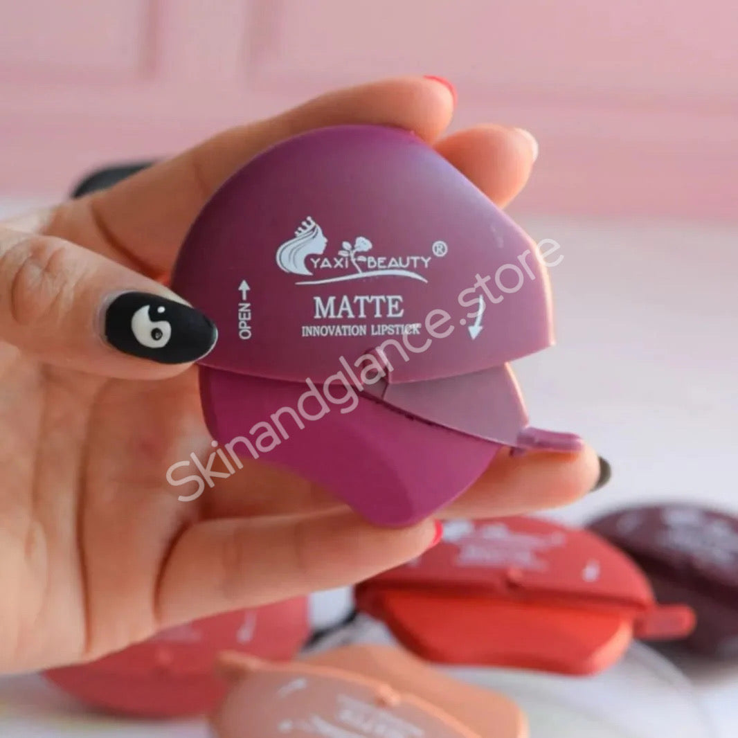 Velvet Matte Lipstick Lazy Lip Lipstick Matte Long Lasting Lipstick (random Color)