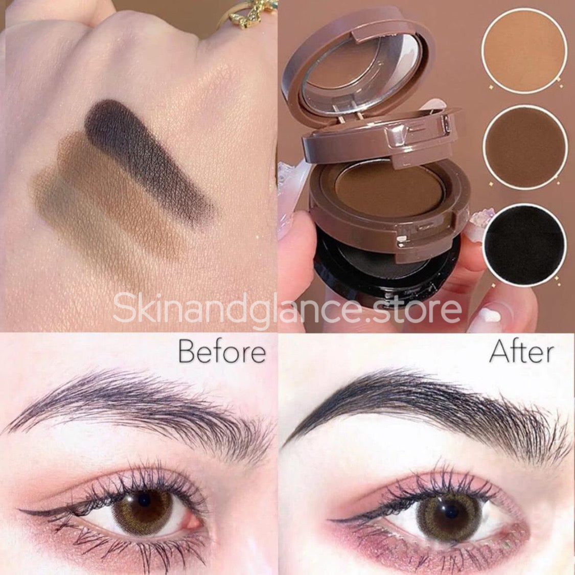 3 In 1 Smokey Eye Makeup Kit