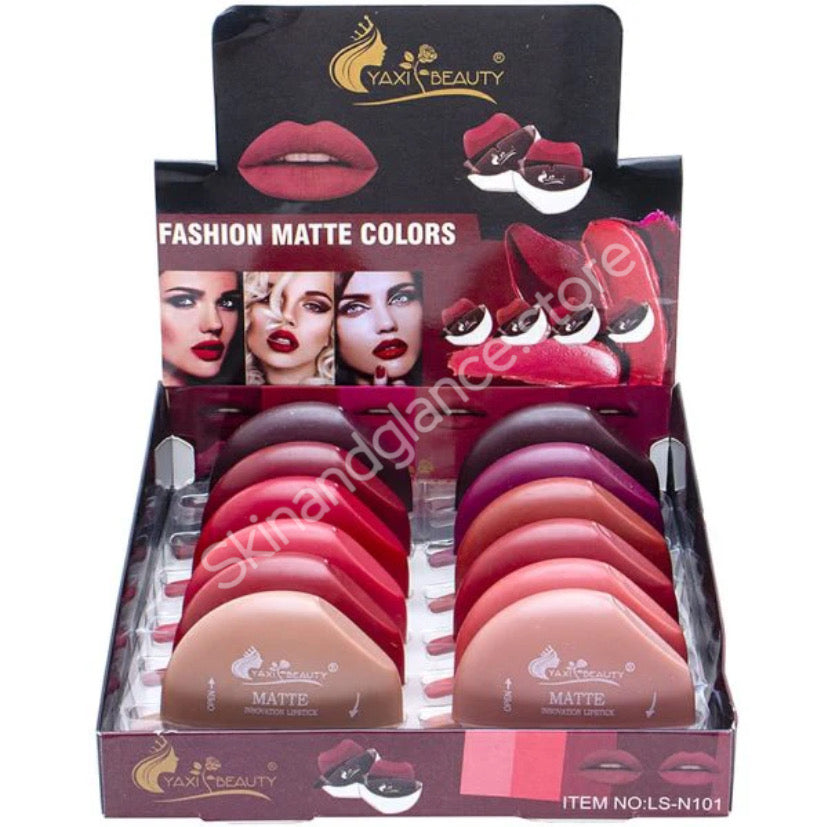Velvet Matte Lipstick Lazy Lip Lipstick Matte Long Lasting Lipstick (random Color)