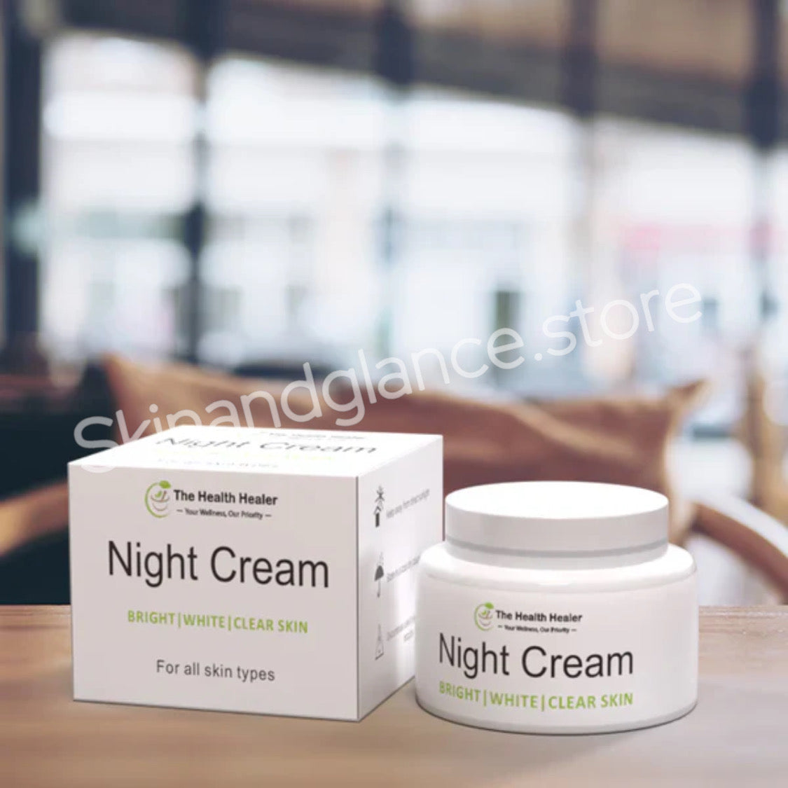 The Health Healer Night Cream | Brightening Cream | Cream For Remove Acne – 50 Gram