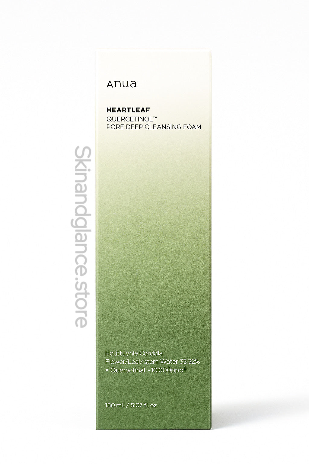 ANUA Heartleaf Quercetinol Pore Deep Cleansing Foam, (150ml/5.07 fl.oz.)