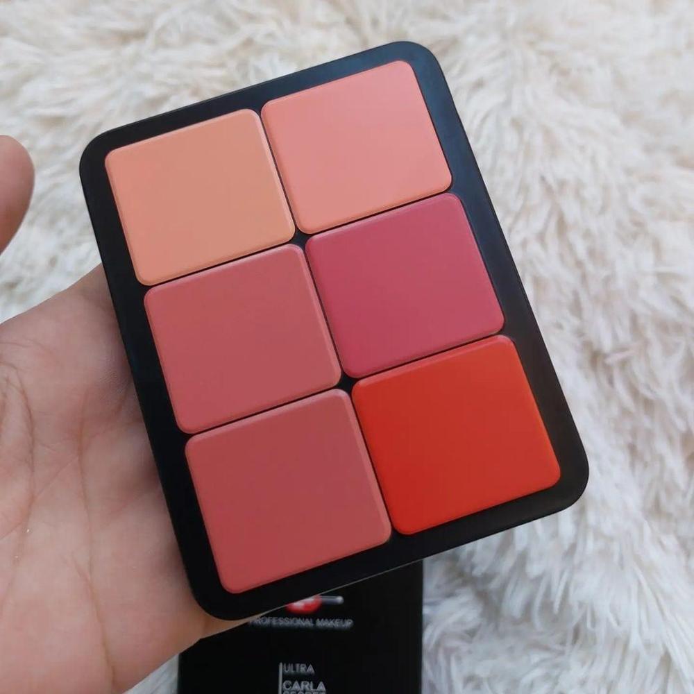 12 In 1 Carla Secret Creamy Blush Lipstick Palette