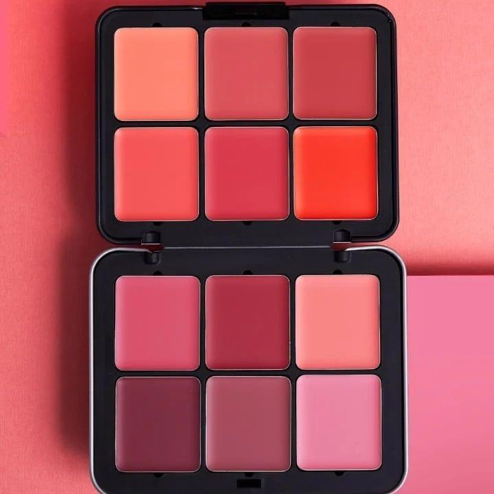12 In 1 Carla Secret Creamy Blush Lipstick Palette