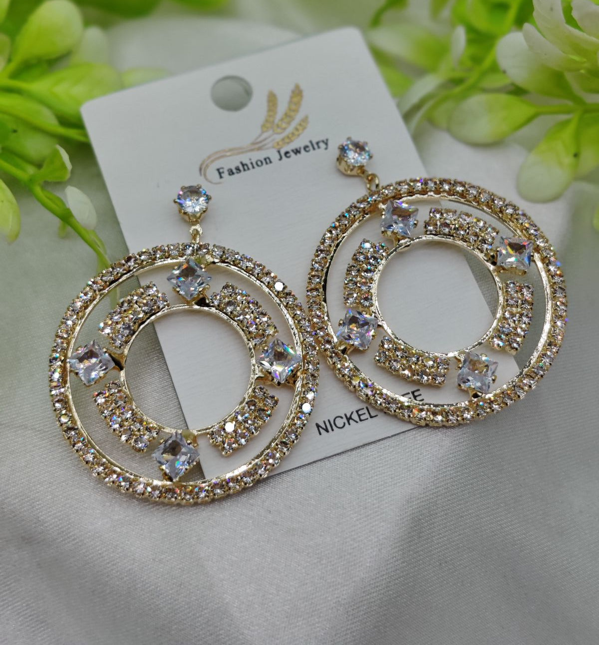 Imported Elegant Unique types Earrings – Luxurious Gold Finish | Best Quality Artificial Earrings For Girls & Women