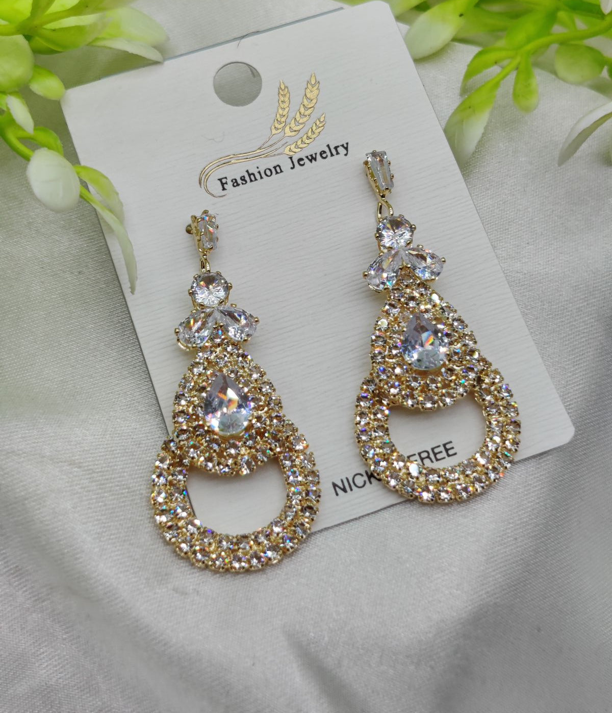 Imported Elegant Unique types Earrings – Luxurious Gold Finish | Best Quality Artificial Earrings For Girls & Women