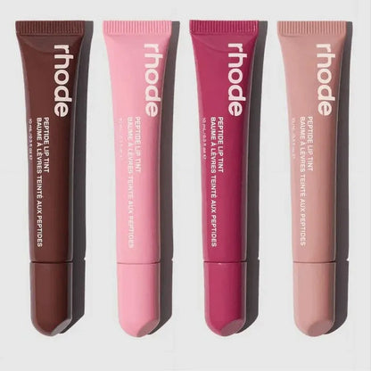 8 Colors Rhode Lip Care Series | Tinted Lip Balm | Lasting &amp; Moisturizing | Hydrated Lip Gel Oil | Pout Lips Long-acting Lip Treatment