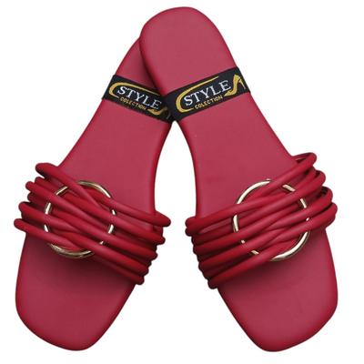 Stylish Women's Semi-Formal PU-Fabric Flats - 1 Pcs in Multicolor