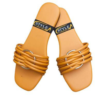 Stylish Women's Semi-Formal PU-Fabric Flats - 1 Pcs in Multicolor