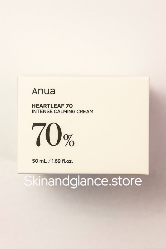ANUA HEARTLEAF 70% INTENSE CALMING CREAM, 50ml