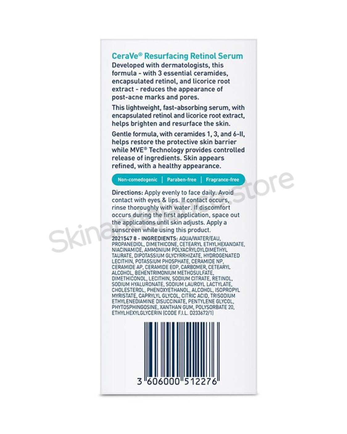 Cerave Resurfacing Retinol Serum 30ml