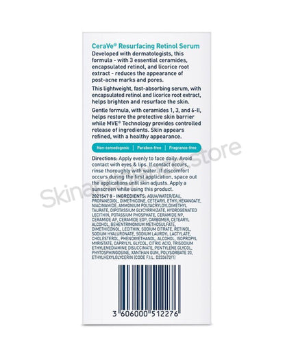Cerave Resurfacing Retinol Serum 30ml