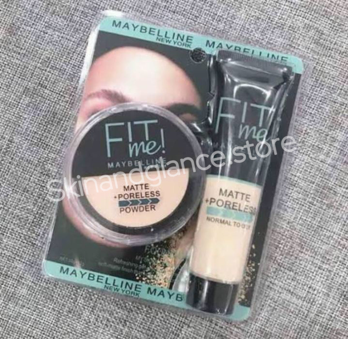 2 in 1 Fitme Foundation & Compact Face Powder Deal