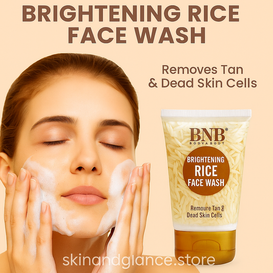 BNB Brightening Rice Face Wash 🌼