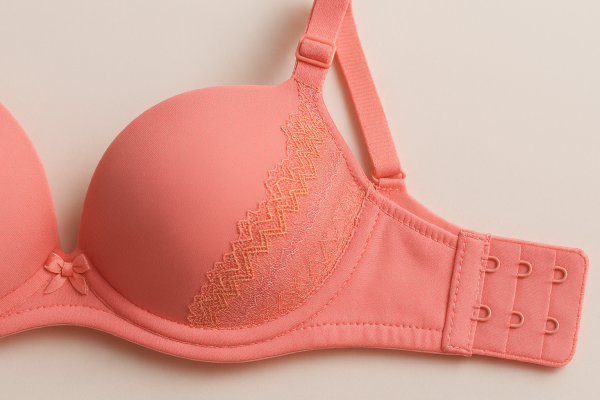 Silk Embroidered Padded Bra For Women – Luxury Undergarment With Soft Silk Fabric, Stylish Embroidery, Comfortable Fit & Everyday Support (random Color)