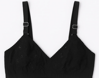 Cotton Sada Bra Pack Of 3 – Mehroon, Black & Skin Color | Comfortable 3 Hook Non-padded Bra For Women