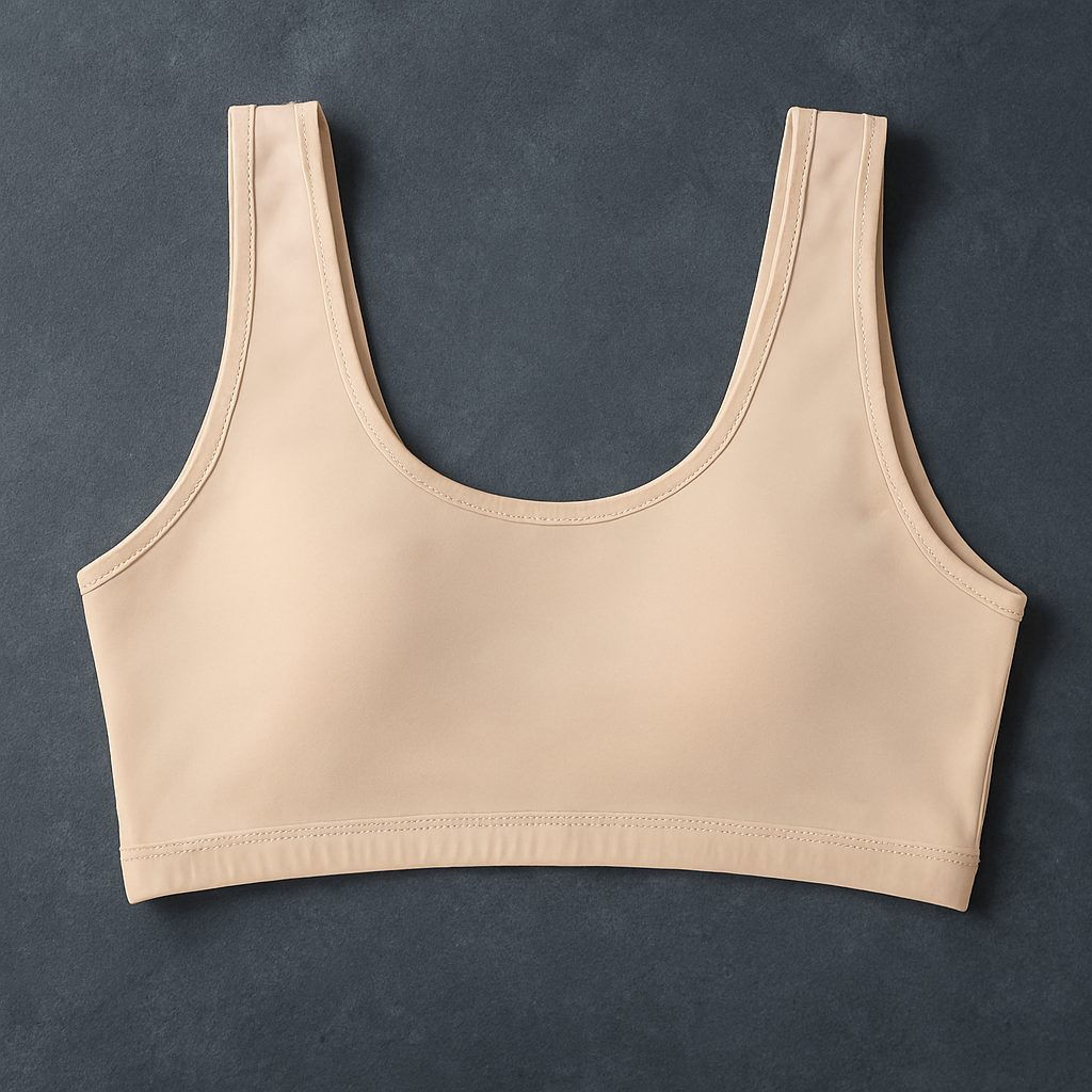 Malai Stuff Non-padded Bra For Teenagers – Lightweight & Comfortable Everyday Wear | Plain Beige, Sizes 28, 30, 32, 34, Cups A & B