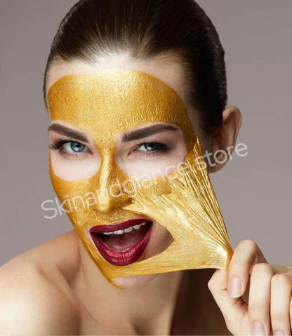 Dr Rashel Original Gold Peel Off Facial Mask – Glow Like Pure Gold – Deep Cleansing & Radiant Glow – 100 Ml