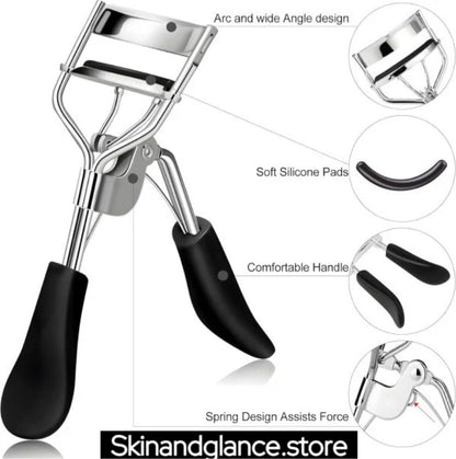 Long Lasting Eyelash Curler For Stunning Curls | Professional Lash Curler For Natural Lift & Curl