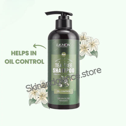 Lichen Keratin Enriched Shampoo 500ml – Sulfate And Paraben Free – Anti Frizz Treatment For Women And Men – Professional Salon Grade Repair Formula With Silk Protein For Dry, Frizzy Damaged And Color Treated Hair – Without Box