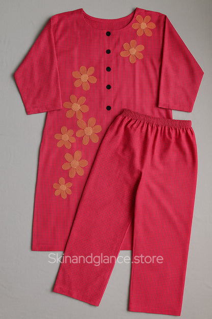 Cheerful pink set