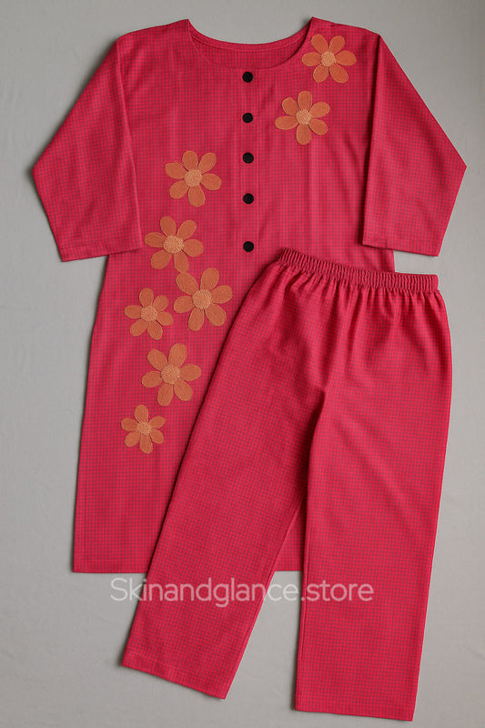 Cheerful pink set