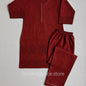 Deep maroon co-ord set
