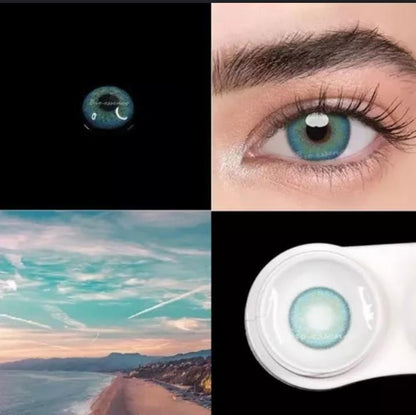 Aqua green lens in cheap price