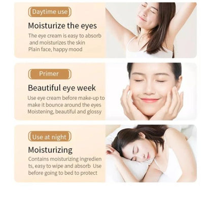 Bioaqua Rice Brightening Eye Cream Rice Raw Pulp Eye Cream Acne Scar Removal – 20g