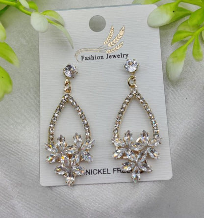 Imported Elegant Unique types Earrings – Luxurious Gold Finish | Best Quality Artificial Earrings For Girls & Women