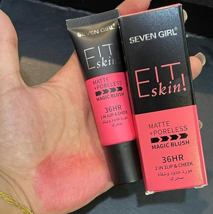 Eit Skin Magic Blush – Matte + Poreless (2-in-1 Lip & Cheek Tint) Lasting 36 Hours 35ml