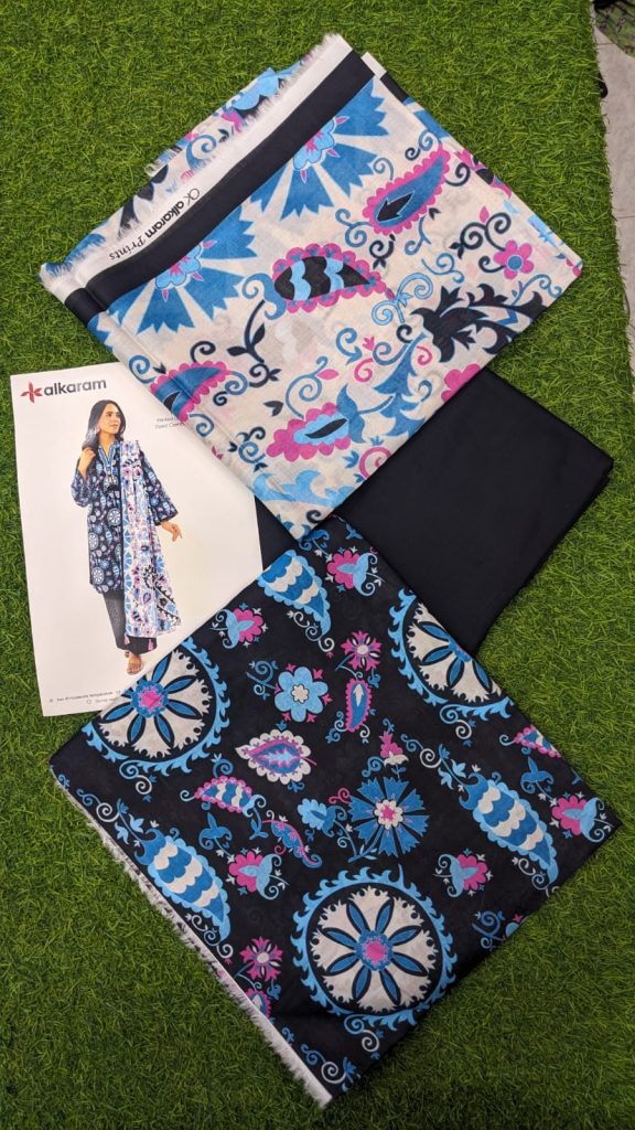Alkaram Lawn | Unstitched Collection 3 Pieces Casual Wear| Summer Collection 2025 Collection Vol 1❤️