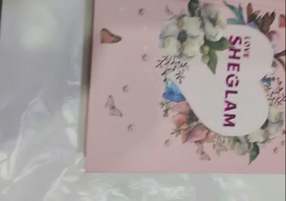 Love Sheglam Makeup Book 5 In 1 Professional Makeup Book Palette – All-in-one Eyeshadow, Eyebrow Powder, Concealer, Lipstick , Blusher & Highlighter Kit
