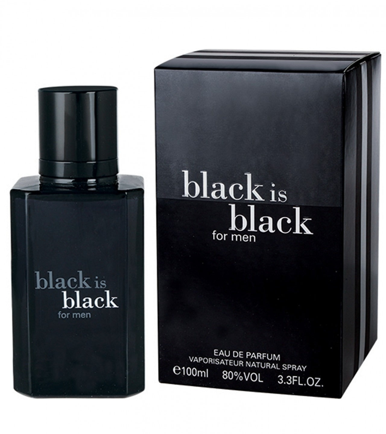 Black Is Black Perfume For Men | Best Quality Perfume For Men | Eau De Parfum – 100ml – 80% Vol – 3.3floz
